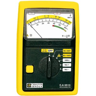 Chauvin Arnoux C.A 6513 Isolationsmåler - Multimeter Chauvin Arnoux C.A 6513 Isolationsmåler - Multimeter