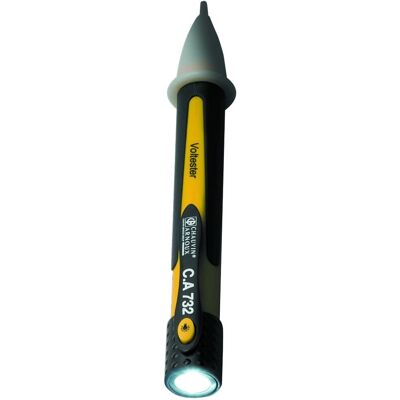 Rilevatore di tensione CA 732 - Senza contatto, LED, CAT III 1000V Rilevatore di tensione CA 732 - Senza contatto, LED, CAT III 1000V