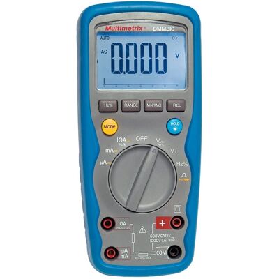 Multimetrix DMM 210 Vattentät digital multimeter - Multimeter Multimetrix DMM 210 Vattentät digital multimeter - Multimeter