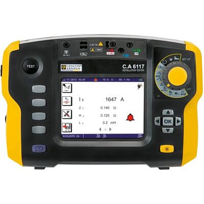 Chauvin Arnoux CA 6117 Flerfunktionell installationstester Chauvin Arnoux CA 6117 Flerfunktionell installationstester