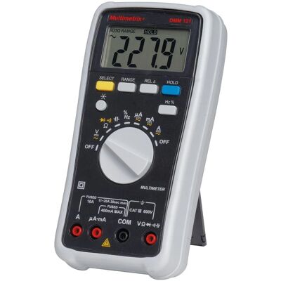 Multimetrix DMM 121 Digital multimeter - CAT III 600 V Multimetrix DMM 121 Digital multimeter - CAT III 600 V