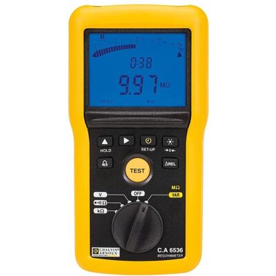 Chauvin Arnoux CA 6536 Isolatie & Continuïteit Tester - 10V-100V Chauvin Arnoux CA 6536 Isolatie & Continuïteit Tester - 10V-100V