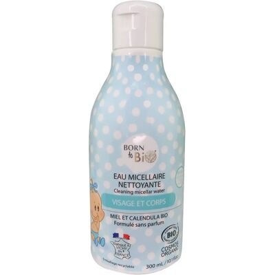Agua Limpiadora Bebé Born to Bio 300 ml - Cuidado Infantil Agua Limpiadora Bebé Born to Bio 300 ml - Cuidado Infantil