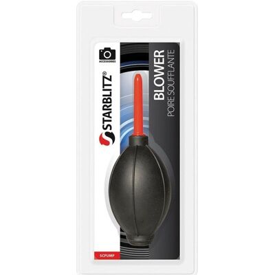 STARBLITZ Soufflette Poire Soufflante - Anti-poussière pour appareils photo - Publicité STARBLITZ Soufflette Poire Soufflante - Anti-poussière pour appareils photo - Publicité