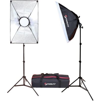STARBLITZ Kit d'éclairage LED 50W - Pour vlogeurs STARBLITZ Kit d'éclairage LED 50W - Pour vlogeurs