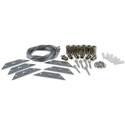 MIIDEX LIGHTING - Kit de Suspension pour Plafonniers 30x120cm/60x120cm - Publicité MIIDEX LIGHTING - Kit de Suspension pour Plafonniers 30x120cm/60x120cm - Publicité
