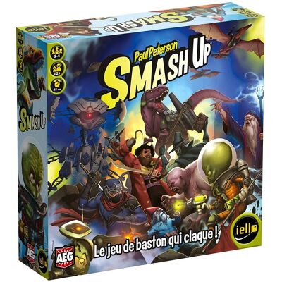 IELLO Smash Up - Jeu de Société avec 8 Factions pour 2-4 Joueurs IELLO Smash Up - Jeu de Société avec 8 Factions pour 2-4 Joueurs
