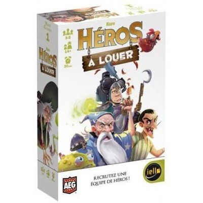 Iello Helden zum Mieten - Brettspiel Iello Helden zum Mieten - Brettspiel