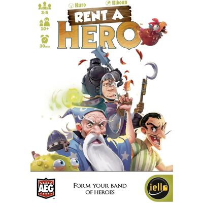Rent a Hero Brädspel - Strategi & Bluff - 20-30 min Rent a Hero Brädspel - Strategi & Bluff - 20-30 min