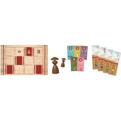 Jeu de société IELLO Kanagawa - Stratégie & Art Jeu de société IELLO Kanagawa - Stratégie & Art
