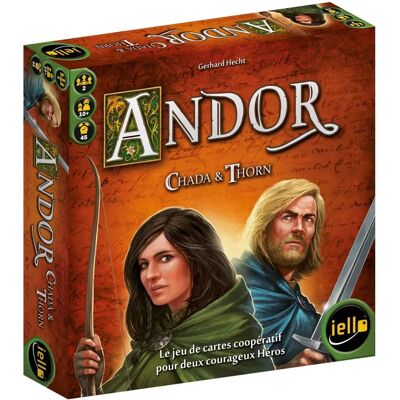 Iello Andor Chada Thorn - Gioco da tavolo - Fantasy medievale strategico Iello Andor Chada Thorn - Gioco da tavolo - Fantasy medievale strategico