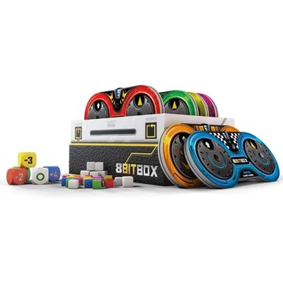 IELLO 8Bit Box - Klassische Videospiel-Konsole & Brettspiel IELLO 8Bit Box - Klassische Videospiel-Konsole & Brettspiel