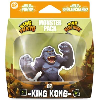 IELLO King Kong Monster Pack - 3D Stadtfiguren - Brettspiel IELLO King Kong Monster Pack - 3D Stadtfiguren - Brettspiel