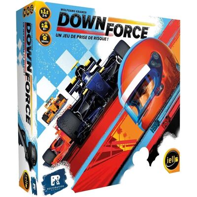 Iello Downforce - Jeu de course familial avec paris secrets et stratégie Iello Downforce - Jeu de course familial avec paris secrets et stratégie