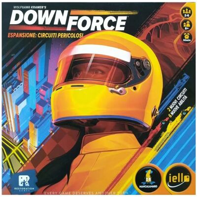 Iello Downforce - Espansione Danger Circuit - Gioco da tavolo Iello Downforce - Espansione Danger Circuit - Gioco da tavolo