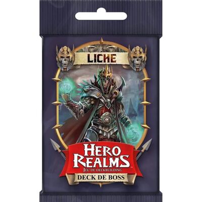 Iello Hero Realms - Deck Boss Liche (affichage de 6 boosters) - Publicité Iello Hero Realms - Deck Boss Liche (affichage de 6 boosters) - Publicité