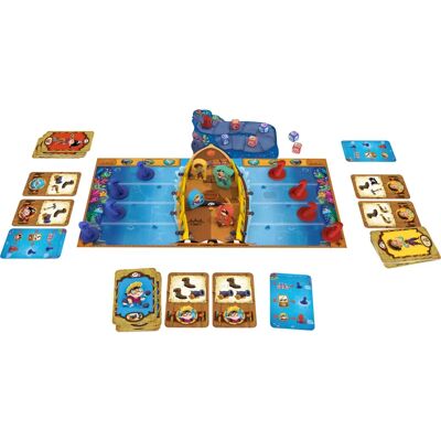 Iello Kraken Attack - Gioco da tavolo per 1-4 giocatori Iello Kraken Attack - Gioco da tavolo per 1-4 giocatori