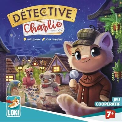 Loki Detective Charlie - Kooperacyjna gra detektywistyczna dla 1-5 graczy - 25 minut Loki Detective Charlie - Kooperacyjna gra detektywistyczna dla 1-5 graczy - 25 minut