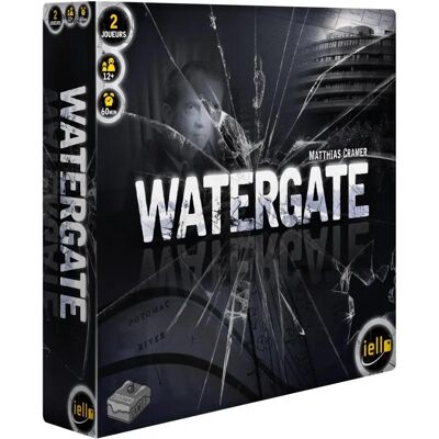 IELLO Watergate - Strategiespiel - Asymmetrischer Zweikampf IELLO Watergate - Strategiespiel - Asymmetrischer Zweikampf