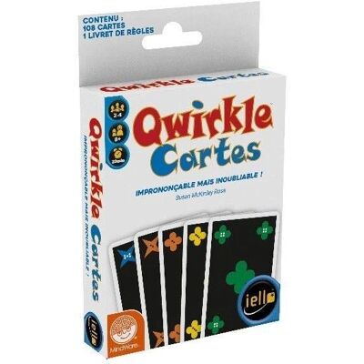 Iello Qwirkle Cartes - Jeu familial - Publicité Iello Qwirkle Cartes - Jeu familial - Publicité