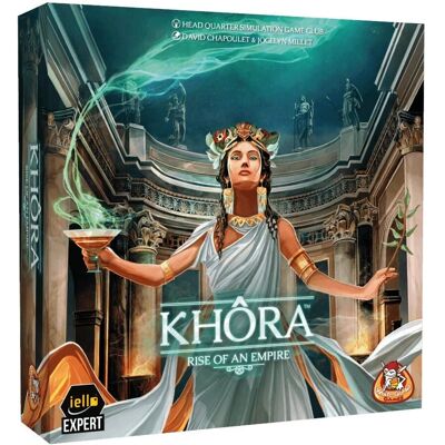 Iello Khora - Jeu de civilisation de la Grèce antique pour 2-4 joueurs - 15+ ans Iello Khora - Jeu de civilisation de la Grèce antique pour 2-4 joueurs - 15+ ans
