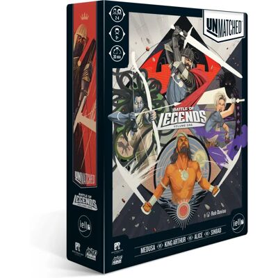 LatestBuy Unmatched Battle of Legends Board Game Volume 1 - Board Game LatestBuy Unmatched Battle of Legends Board Game Volume 1 - Board Game