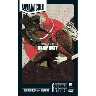 Iello Unmatched Robin Hood Bigfoot - Gioco da tavolo Iello Unmatched Robin Hood Bigfoot - Gioco da tavolo