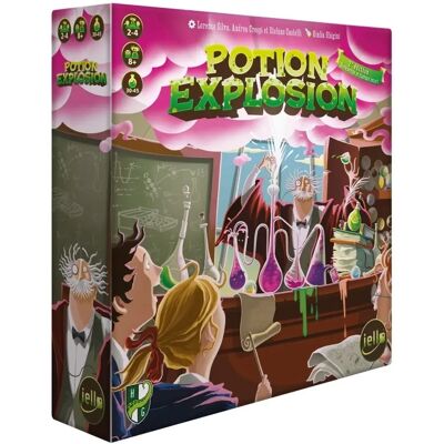 IELLO Potion Explosion - Jeu de société - Préparation de potions excitante - Publicité IELLO Potion Explosion - Jeu de société - Préparation de potions excitante - Publicité
