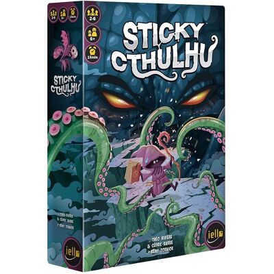 IELLO Sticky Cthulhu - Jeu de société - Fun chaotique IELLO Sticky Cthulhu - Jeu de société - Fun chaotique