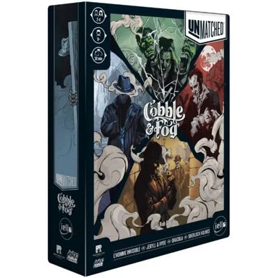 IELLO 51806 Brettspiel - Unmatched Cobble & Fog - 124 Karten IELLO 51806 Brettspiel - Unmatched Cobble & Fog - 124 Karten