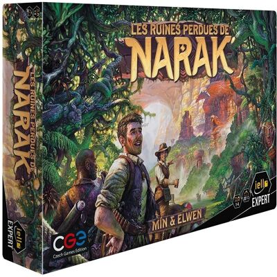 Iello Les Ruines Perdues De Narak - Jeu de société - Publicité Iello Les Ruines Perdues De Narak - Jeu de société - Publicité