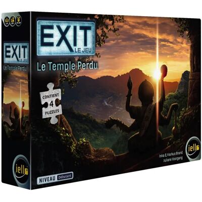 IELLO -51874 Brettspiel - Exit Puzzle: Der Verlorene Tempel IELLO -51874 Brettspiel - Exit Puzzle: Der Verlorene Tempel