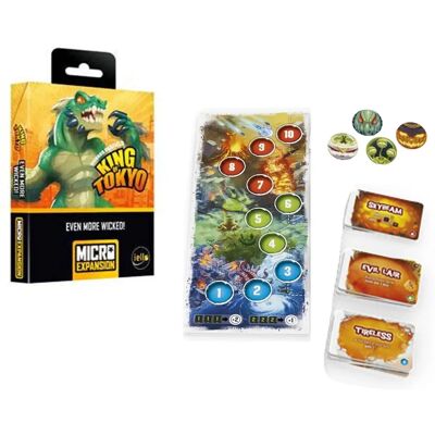 IELLO King of Tokyo Wickedness Micro Uitbreiding - Bordspel IELLO King of Tokyo Wickedness Micro Uitbreiding - Bordspel