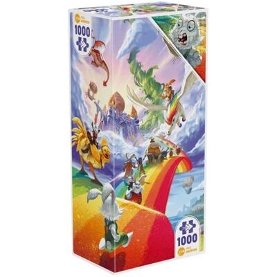 Puzzle Twist 1000 pezzi - Regno Coniglio nel Cielo Puzzle Twist 1000 pezzi - Regno Coniglio nel Cielo