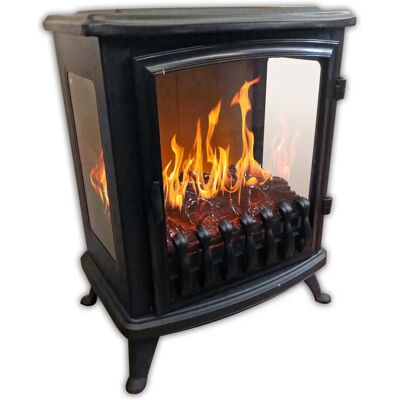 Chimenea eléctrica Chemin'Arte 139 - Cristal de fuego - Llamas 3D Chimenea eléctrica Chemin'Arte 139 - Cristal de fuego - Llamas 3D