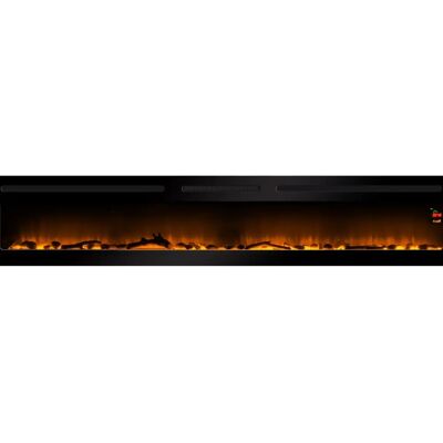 Chemin'Arte Cheminée électrique 228cm - Flammes LED réalistes - Publicité Chemin'Arte Cheminée électrique 228cm - Flammes LED réalistes - Publicité