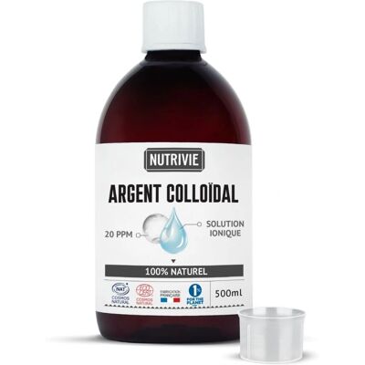 Nutrivie Argent Colloïdal 20 PPM - Suppléments - Publicité Nutrivie Argent Colloïdal 20 PPM - Suppléments - Publicité
