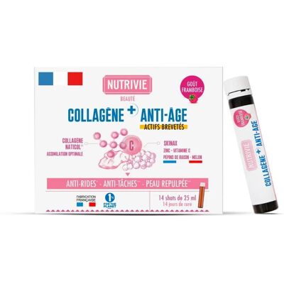 Nutrivie Collagène+ Anti-Âge Shots - Publicité Nutrivie Collagène+ Anti-Âge Shots - Publicité
