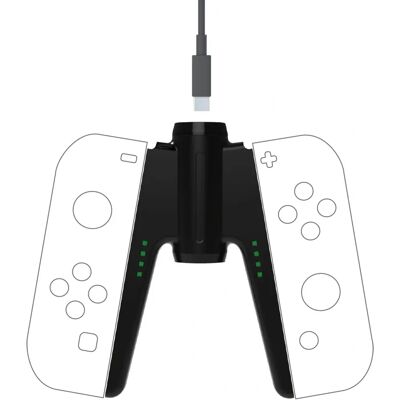 Freaks and Geeks Controller - Ladeschale für 2 Joy-Cons - 299215 Freaks and Geeks Controller - Ladeschale für 2 Joy-Cons - 299215