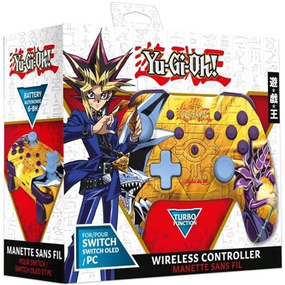 Yu-Gi-Oh! - Kabelloser Controller für Switch und PC - Dark Magician vs Blue-Eyes White Dragon - Freaks and Geeks Yu-Gi-Oh! - Kabelloser Controller für Switch und PC - Dark Magician vs Blue-Eyes White Dragon - Freaks and Geeks