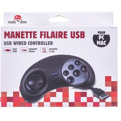 Freaks and Geeks MEGADRIVE 6-Tasten-Controller - Gamepad Freaks and Geeks MEGADRIVE 6-Tasten-Controller - Gamepad