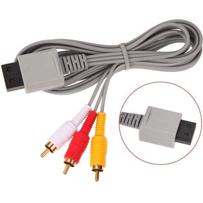 Freaks and Geeks AV Video Kabel für Wii/WiiU - 3 Jahre Garantie Freaks and Geeks AV Video Kabel für Wii/WiiU - 3 Jahre Garantie