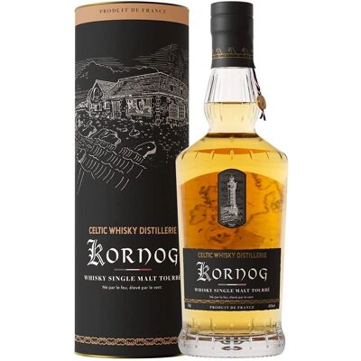 Kornog Single Malt Whisky - Celtic Whiskey Distillerie - Geräuchert - 0,7L Kornog Single Malt Whisky - Celtic Whiskey Distillerie - Geräuchert - 0,7L