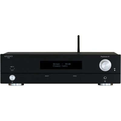 Advance Paris PlayStream A1 - Hochwertiger Hifi-Streamingverstärker mit HDMI - All-in-One Advance Paris PlayStream A1 - Hochwertiger Hifi-Streamingverstärker mit HDMI - All-in-One