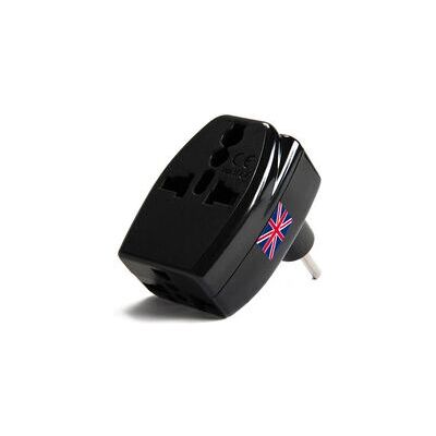 Enchufe de Viaje Akashi Tipo G UK HK Singapur 3 enchufes - Adaptador de corriente Enchufe de Viaje Akashi Tipo G UK HK Singapur 3 enchufes - Adaptador de corriente