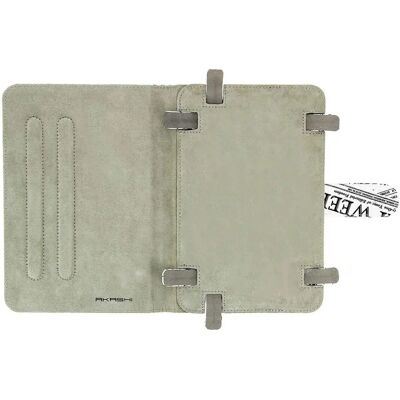 Akashi White Newspapers Tablet Folio Cover - 7'' to 8'' Akashi White Newspapers Tablet Folio Cover - 7'' to 8''