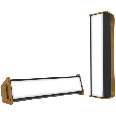 Lampe de luminothérapie Dayvia MOBILLY Noir Bambou - LED - Publicité Lampe de luminothérapie Dayvia MOBILLY Noir Bambou - LED - Publicité