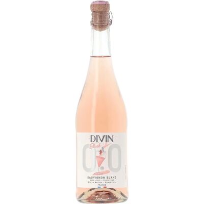 Divin NoLow Schaumwein Sauvignon Blanc Rosé - Blush Rose Divin NoLow Schaumwein Sauvignon Blanc Rosé - Blush Rose