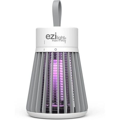 Lampe anti-moustiques Ezilight - Piège UV - Sans fil & Rechargeable - Publicité Lampe anti-moustiques Ezilight - Piège UV - Sans fil & Rechargeable - Publicité