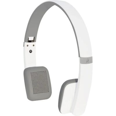 Casque Bluetooth H.Swallow Halterrego - Sans fil et filaire, Blanc - Publicité Casque Bluetooth H.Swallow Halterrego - Sans fil et filaire, Blanc - Publicité